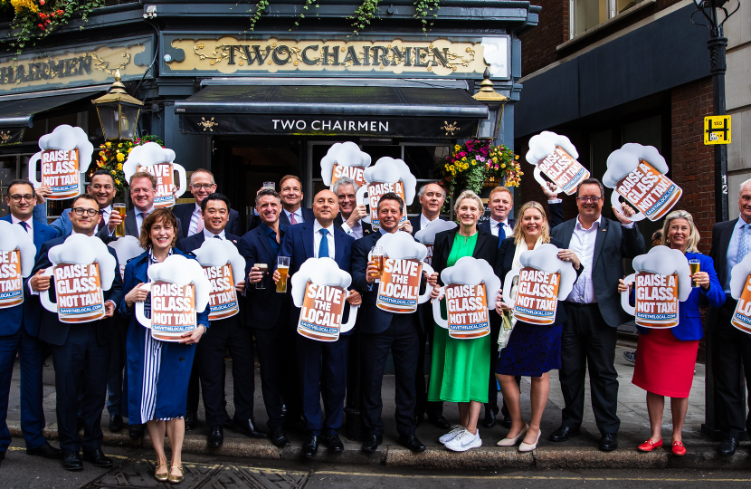 Conservatives force U-turn on pub business rates