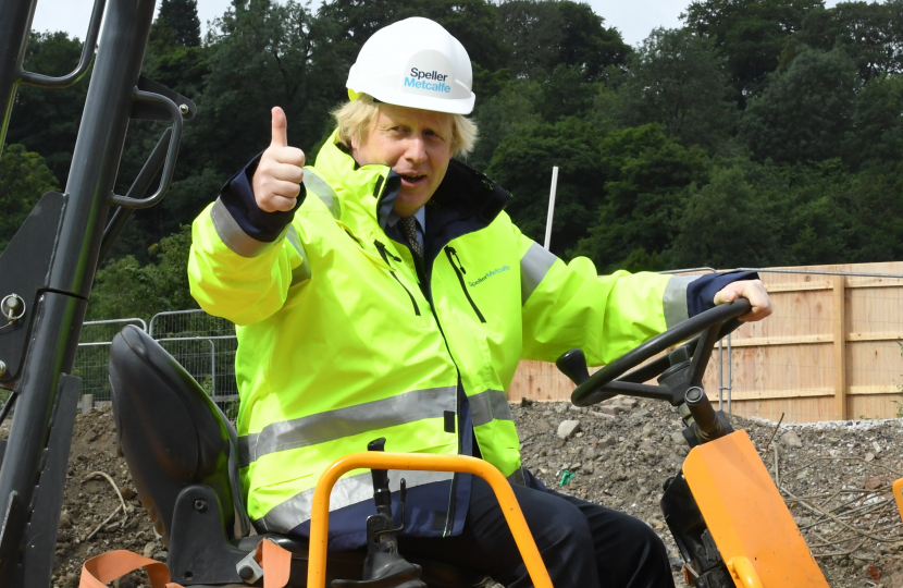 Boris Johnson unveils a New Deal for Britain Boris Johnson unveils a New Deal for Britain